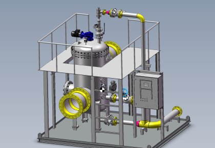 首台套项目落地！豪门国际乐成交付海上平台过滤器撬装解决计划